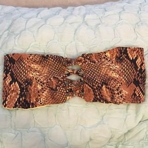 San Lorenzo Bikini strapless top (small)